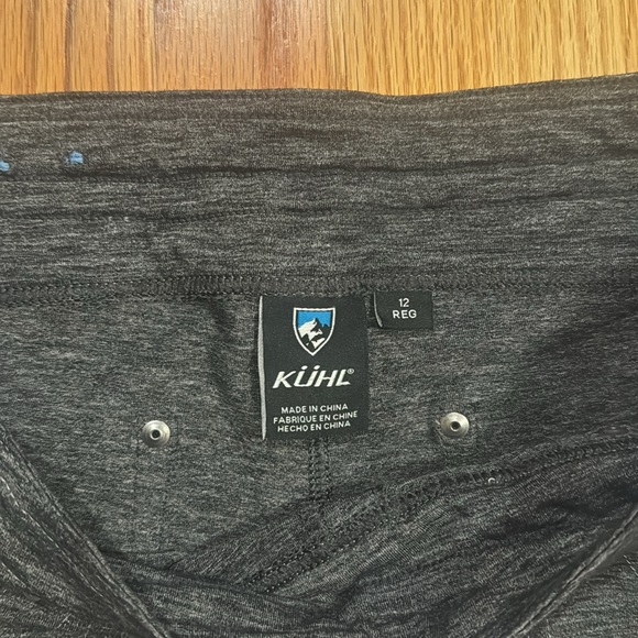 Kuhl Charcoal Gray Mova Stretch Knit Pants - Picture 3 of 5